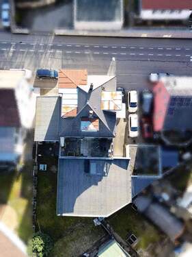 Gebäudeansicht - Drohne - Mehrfamilienhaus, Wohnhaus mit 129,00 m&sup2; in Tuttlingen zum Kaufen