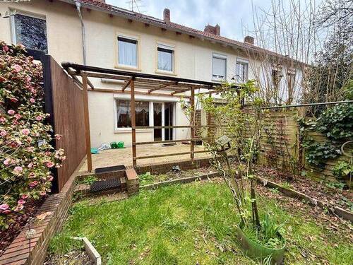 Blick vom Garten - 4 Zimmer Reihenmittelhaus in Oldenburg