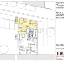 Moderne 2 Zimmer-Wohnung im Herzen von Erlangen