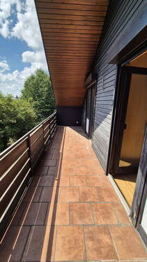 Balkon Richtung Garten - 