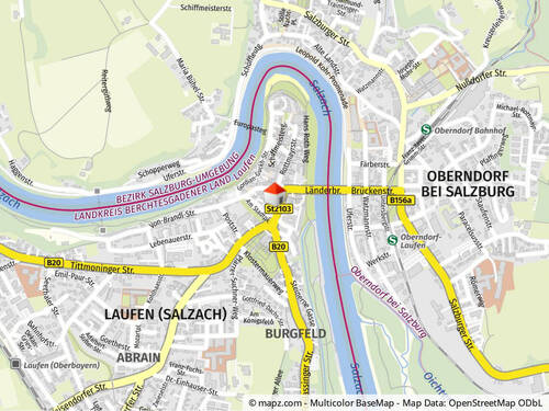 Geolyzer Kartenausschnitt - 