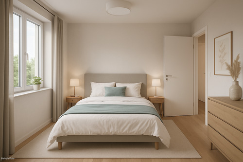 Schlafzimmer Beispielfoto - 3 Zimmer Etagenwohnung in Beckum