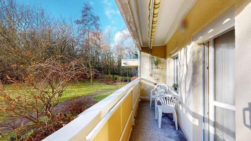 Balkon - Erdgeschosswohnung in Leubnitz-Neuostra