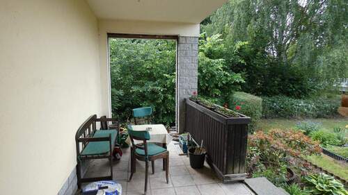 Terrasse vor der Haustür - 