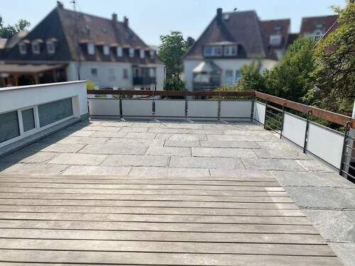 Terrasse - 3 Zimmer Etagenwohnung in Friedrichshafen