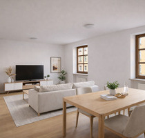 FRISCH SANIERT - Wohnen mit Terrasse am Bismarckplatz – 2-Zimmer-Wohnung mit Einbauküche - Wohnung 13 - Regensburg Innenstadt