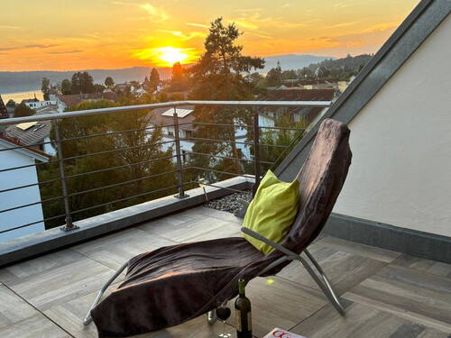 Bild 1 - Sonne + Seesicht Pur - im energetisch und baubiologisch saniertem DG + 3 Sonnenterrassen