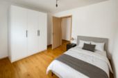 Schlafzimmer - beispielhafte Einrichtung - 2 Zimmer Etagenwohnung zum Kaufen in Marktoberdorf