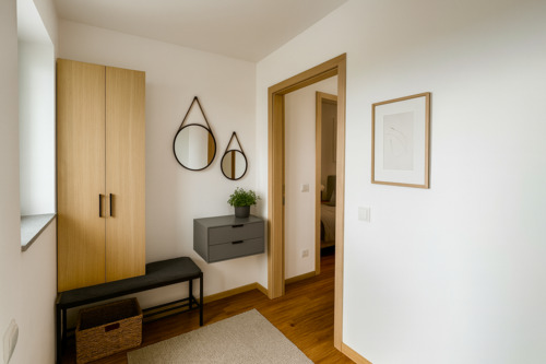 Eingangsbereich - beispielhafte Einrichtung - 2 Zimmer Etagenwohnung in Marktoberdorf