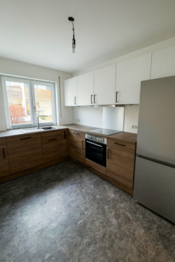 Küche - beispielhafte Einrichtung - Etagenwohnung mit 82,50 m&sup2; in Marktoberdorf zum Kaufen