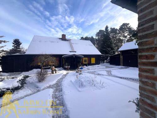 Blick von der Scheune auf das Wohnhaus (O) - 