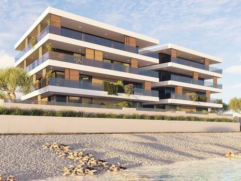 Ansicht des Gebäudes - Etagenwohnung mit 93,00 m&sup2; in Ciovo zum Kaufen