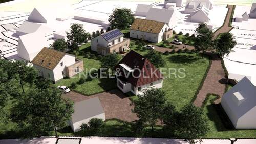 Visualisierung Ensemble - Grundstück in Großhansdorf