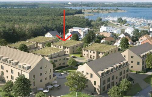 Bild 1 - Traum direkt am Cospudener See - Wohnung mit Privateingang, Terrasse, Garten und PKW-Stellplätze