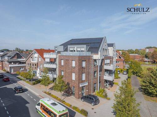 Ansicht Haus - 3 Zimmer Etagenwohnung zum Kaufen in Cloppenburg