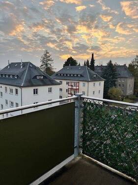 Balkon - 2 Zimmer Etagenwohnung zur Miete in Burgstädt