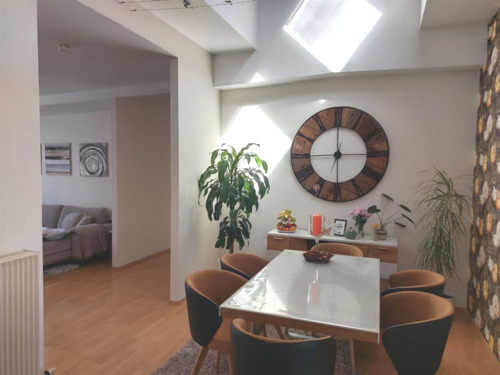 Essbereich zu Wohnen - NEU! Großzügige 5,5 ZKB - ETW mit 134 m² und Balkon in Linkenheim-Hochstetten!