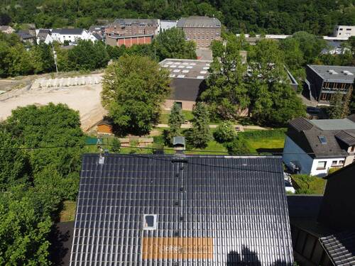 Blick vom Garten Richtung Stadt - 