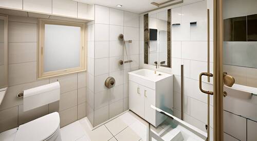 Badezimmer Homestaging - 