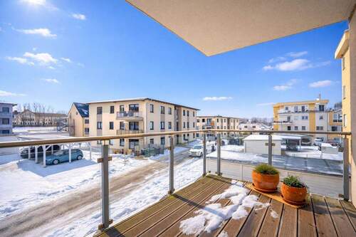 Balkon 1 - Etagenwohnung mit 90,40 m&sup2; in Stralsund zum Kaufen