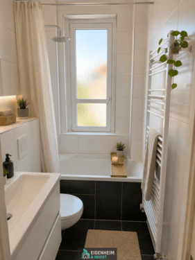 Einrichtungsbeispiel mit Wanne - 
