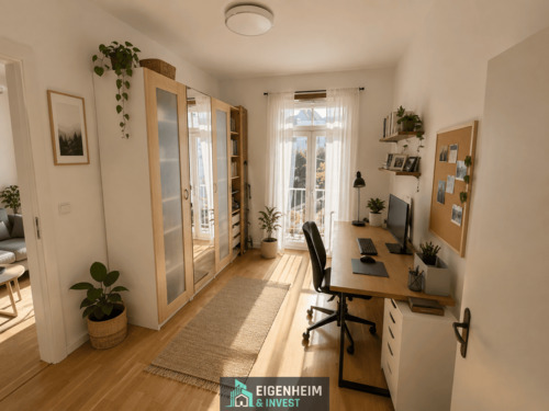 Einrichtungsbeispiel Arbeitszimmer - 