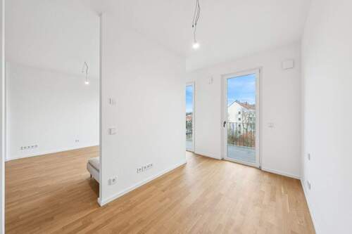 Schlafbereich - 1 Zimmer Etagenwohnung zum Kaufen in Berlin