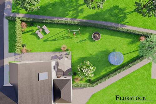 Bertlicher Straße 48d Flur Aufsicht - Doppelhaushälfte mit 75,00 m&sup2; in Herten zum Kaufen