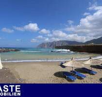 Großes Grundstück mit Meerblick und Baugenehmigung in Strandnähe auf Kreta. - Mochlos