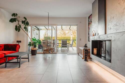 Blick zur Terrasse - Einfamilienhaus mit 136,00 m² in Hamm zum Kaufen