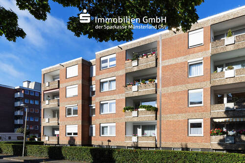 Frontansicht - 2 Zimmer Etagenwohnung in Münster