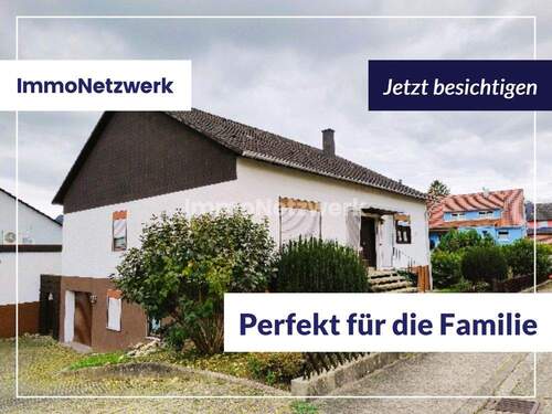 Titelbild - Gut gewohnt ist halb gelebt: Einfamilienbungalow in Bretten-Gölshausen