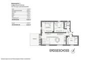 Grundriss Erdgeschoss - 4 Zimmer Etagenwohnung in Buchloe