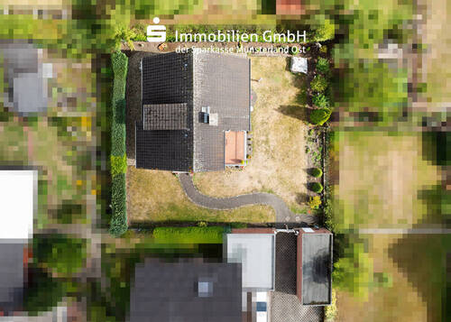 Vogelperspektive - 5 Zimmer Einfamilienhaus zum Kaufen in Münster