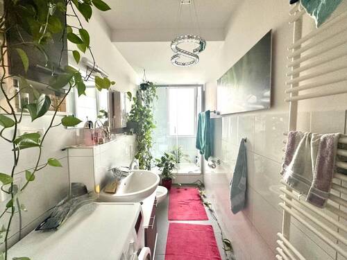 Badezimmer Wohnung Dachgeschoss - 