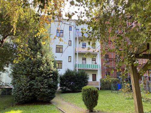 Rückansicht - 1 Zimmer Etagenwohnung zum Kaufen in Zwickau