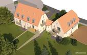 Visualisierung Rückansicht - Mehrfamilienhaus, Wohnhaus in Klipphausen zum Kaufen