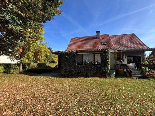 Gartenansicht des Hauses - 