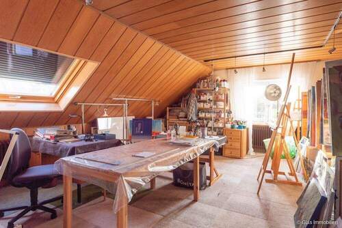 Wohnzimmer OG (derzeit Atelier) - 