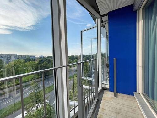 Westbalkon offen oder geschlossen - 1 Zimmer Etagenwohnung zum Kaufen in München