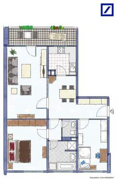 3. Obergeschoss rechts - 
