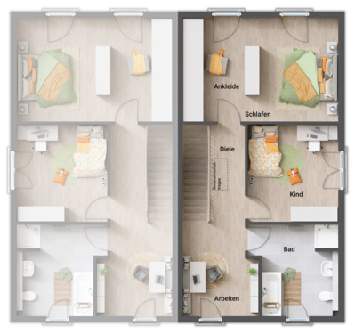 Doppelhaus Aura 125 - 