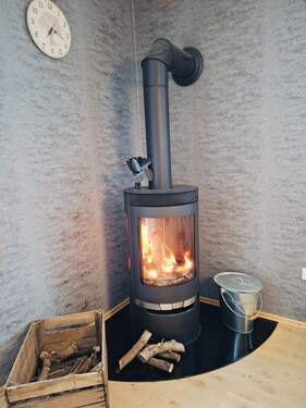 Ofen im Wohnzimmer - 