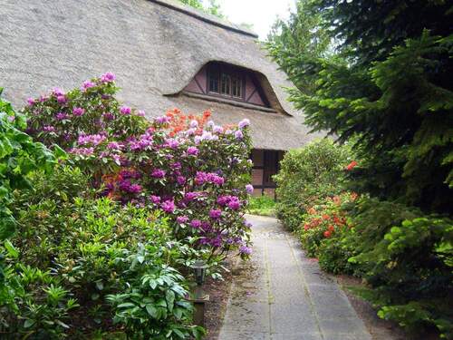 Haus Eingang - 7 Zimmer Bauernhaus, Landhaus in Gnarrenburg-Klenkendorf