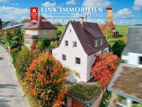 Titelbild - Perfekt für Familien! Einfamilienhaus mit großem Grundstück in Feldrandlage von Ostfildern-Nellingen