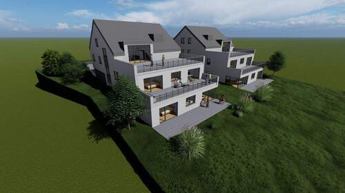 Südwestansicht - Etagenwohnung mit 161,50 m&sup2; in Weimar zum Kaufen