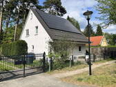 Süd/West Ansicht - Einfamilienhaus im Grünen vor den Toren Berlins