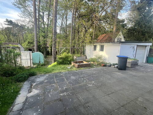 Blick in den Garten - Einfamilienhaus mit 134,00 m&sup2; in Glienicke Nordbahn zum Kaufen