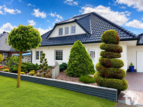 Hausansicht - 4 Zimmer Bungalow in Lähden / Holte