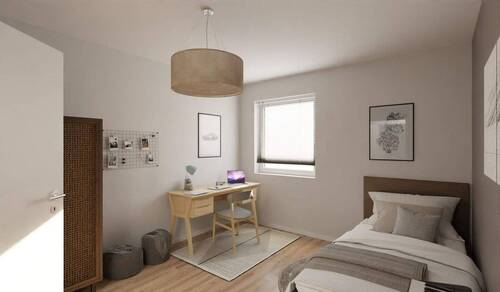 Ein wunderschönes Kinderzimmer - 3 Zimmer Terrassenwohnung zum Kaufen in Düsseldorf